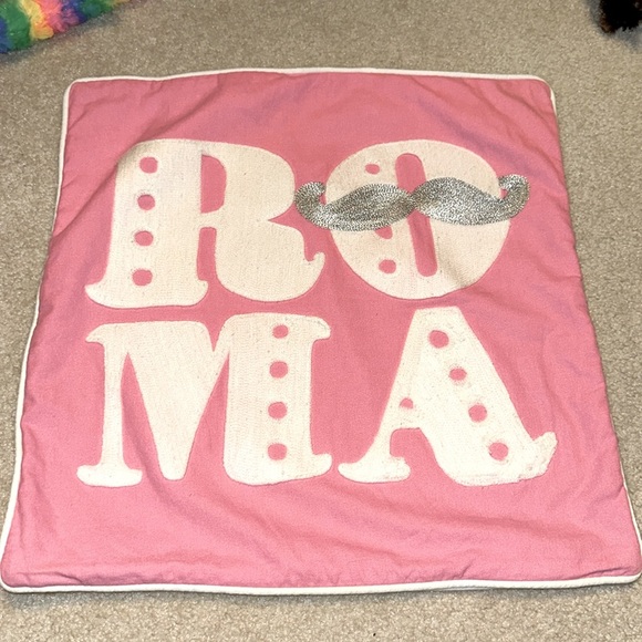 Pottery Barn Teen “Roam” 18” pillow cover - Picture 1 of 3